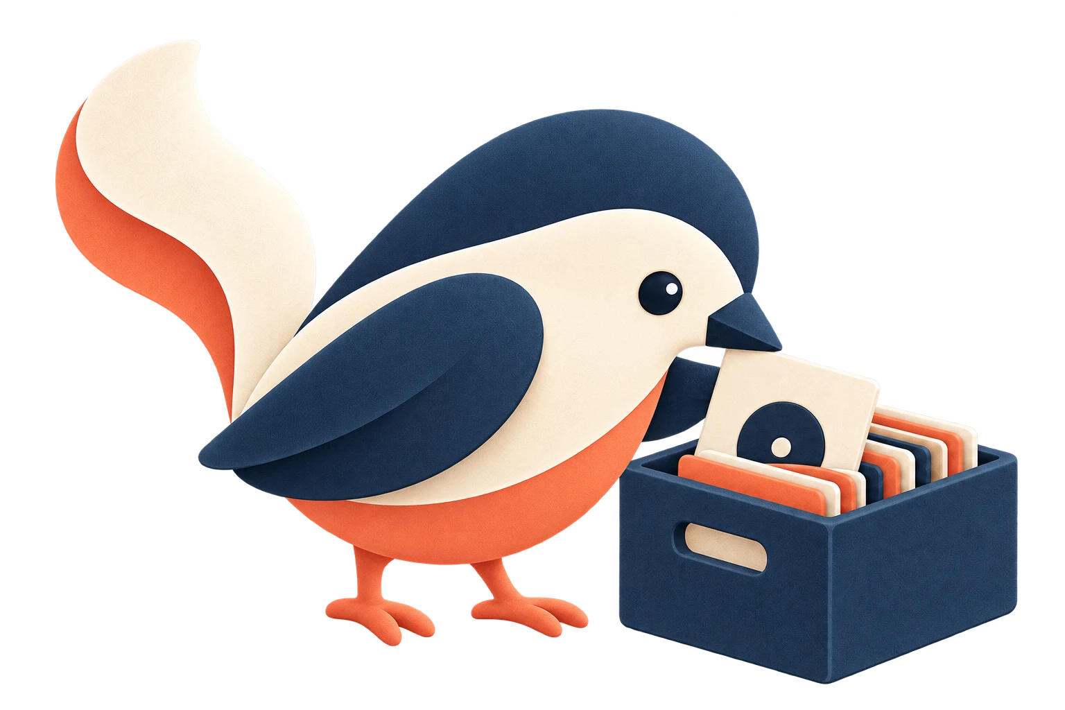 Cratebird’s ribbon bird finding a record in its crate